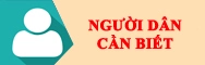 Người dân cần biết