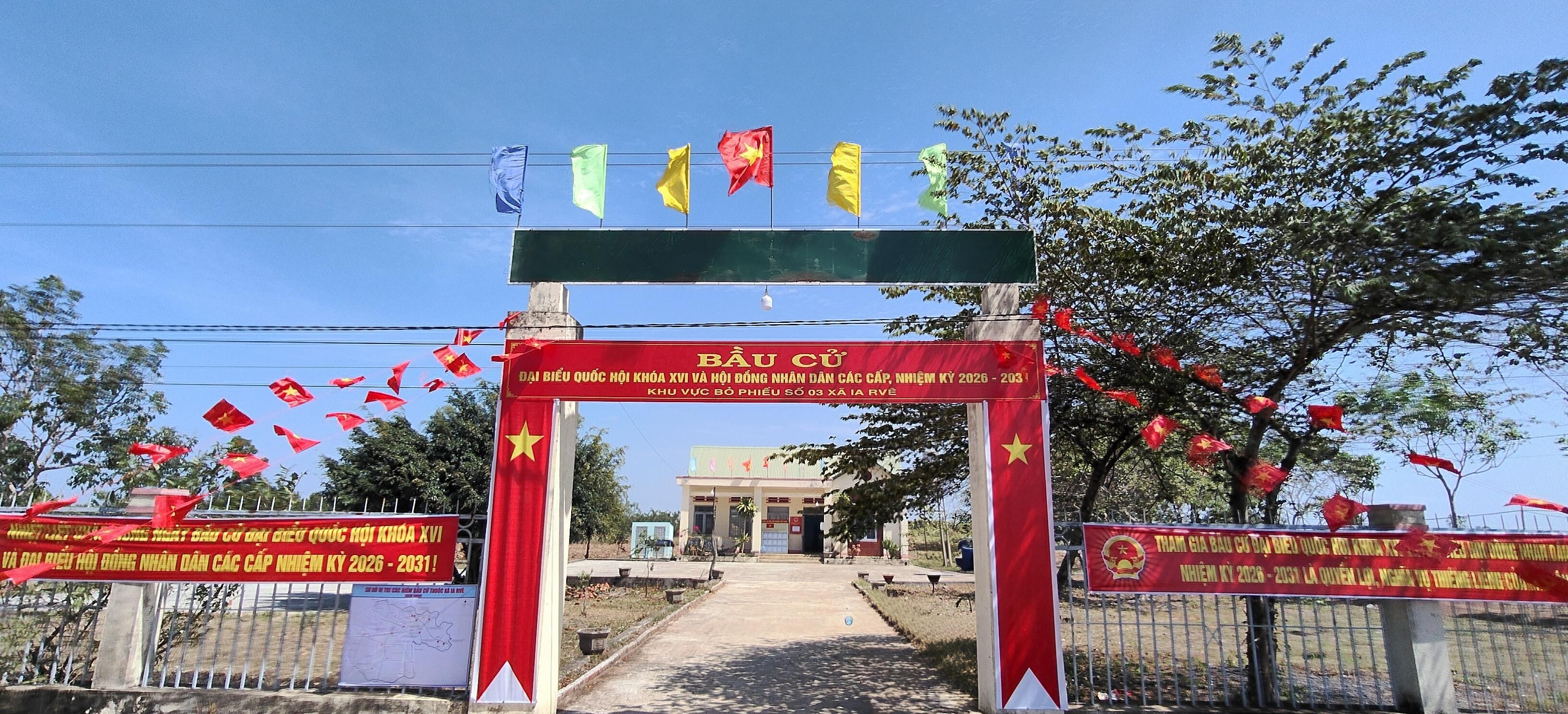 Xã biên giới Ia Rvê sẵn sàng cho ngày bầu cử