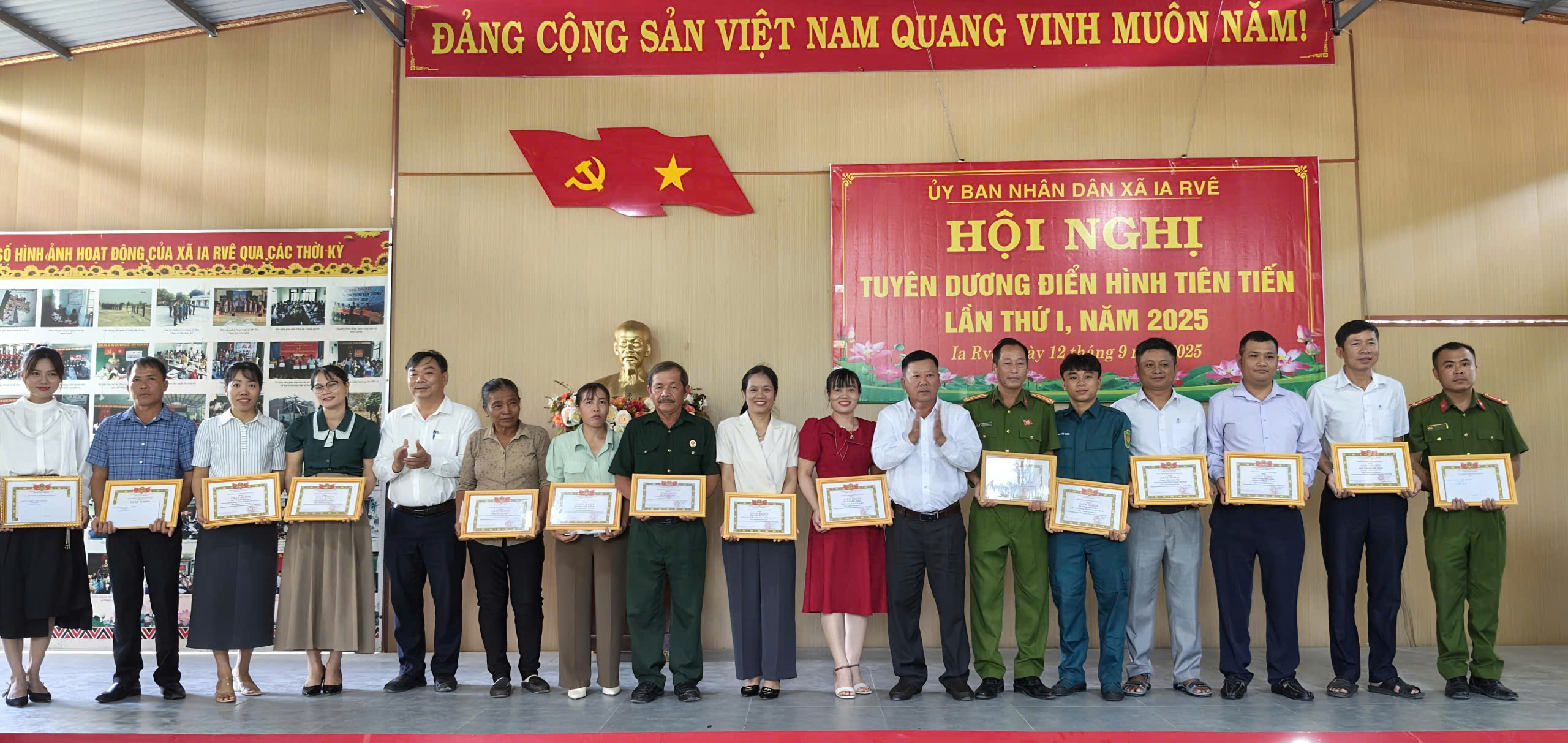 Tuyên dương 5 tập thể 16 cá nhân điển hình tiên tiến giai đoạn 2020-2025